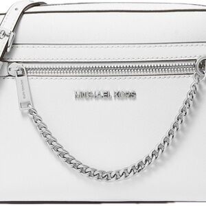 Michael Kors White Crossbody Bag